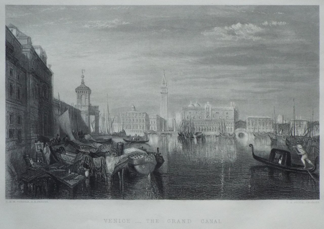 Print - Venice - The Grand Canal - Prior